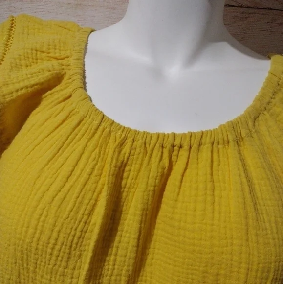 GRAND & Greene Yellow Top - Picture 2 of 5